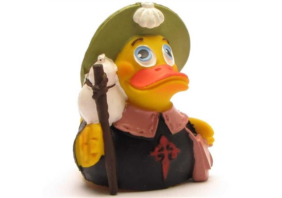 Badeente Jakobsweg - Gummiente