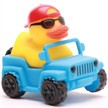 Badeente Jeep - Gummiente | Bild 5
