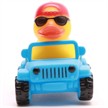 Badeente Jeep - Gummiente | Bild 3