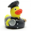Badeente Koch (schwarz) - Gummiente | Bild 5