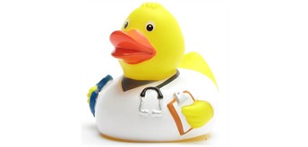 Badeente Krankenpfleger