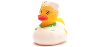 Badeente Krankenschwester