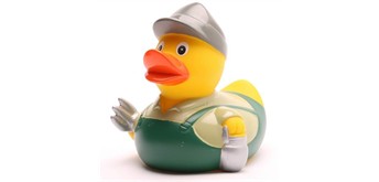 Badeente Landwirt