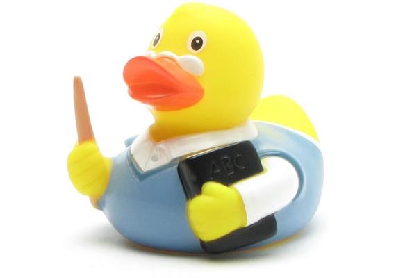 Badeente Lehrer - Gummiente