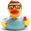Badeente Lehrer Quietscheentchen | Bild 3