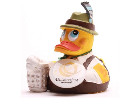 Badeente Ludwig Lederhose Duck - Oktoberfest-Edition