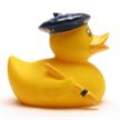 Badeente Maler - Gummiente | Bild 2
