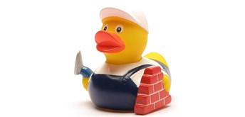Badeente Maurer Quietscheente
