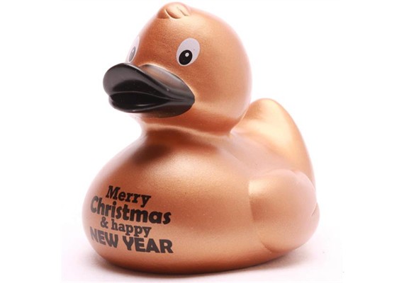 Badeente Merry Christmas & Happy New Year