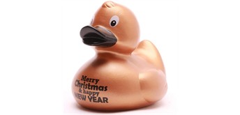 Badeente Merry Christmas & Happy New Year