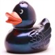 Badeente Milena - Metallic blau