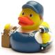 Badeente Monteur - Gummiente