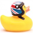 Badeente Motorrad - Gummiente | Bild 2