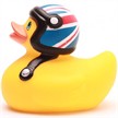 Badeente Motorrad - Gummiente | Bild 4