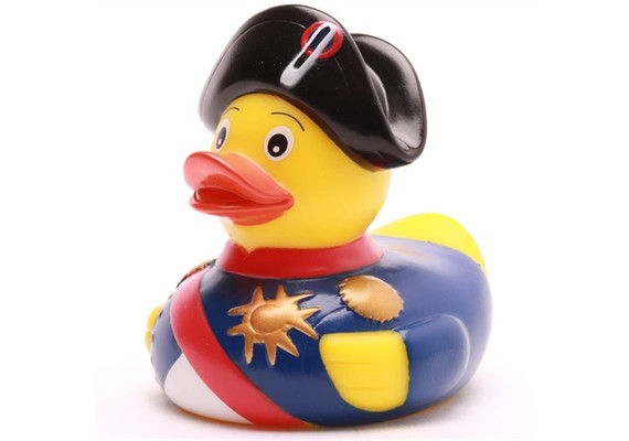 Badeente Napoleon - Gummiente