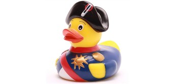 Badeente Napoleon - Gummiente