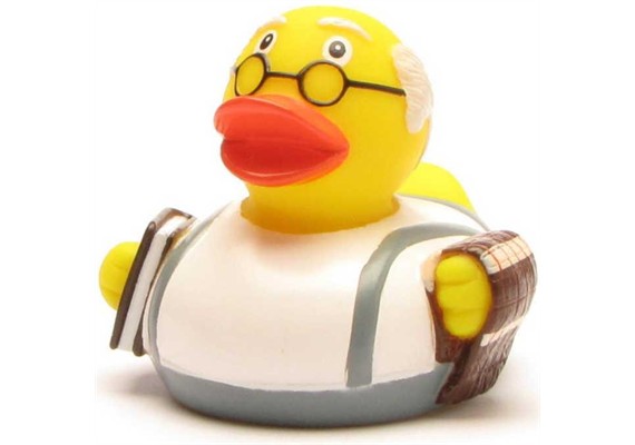 Badeente Opa - Gummiente