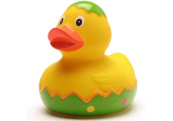 Badeente Osterei - Gummiente