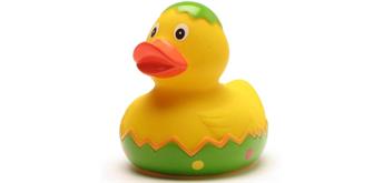 Badeente Osterei - Gummiente