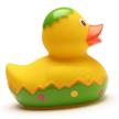 Badeente Osterei - Gummiente | Bild 4