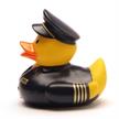 Badeente Pilot - Gummiente | Bild 4