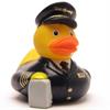 Badeente Pilot - Gummiente