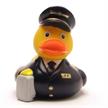 Badeente Pilot - Gummiente | Bild 3