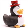 Badeente Pinguin Quietscheentchen - Gummiente | Bild 5