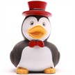 Badeente Pinguin Quietscheentchen - Gummiente | Bild 3