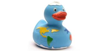 Badeente Planet Earth