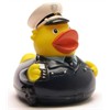 Badeente Polizist - Gummiente