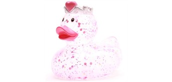 Badeente Prinzessin Quietscheente - Glitzer