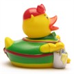 Badeente Putzfee - Gummiente | Bild 2