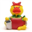Badeente Putzfee - Gummiente | Bild 3