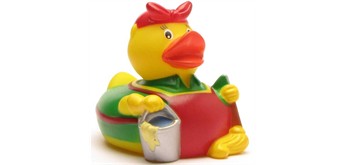 Badeente Putzfee - Gummiente