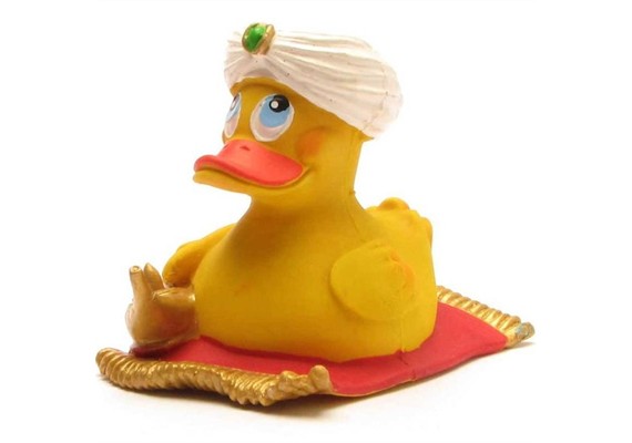 Badeente Quietscheentchen Aladin und die Wunderlampe