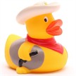 Badeente Quietscheentchen Cowboy | Bild 5
