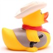Badeente Quietscheentchen Cowboy | Bild 2