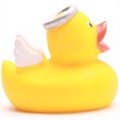 Badeente Quietscheentchen Engel gelb 6 cm | Bild 2
