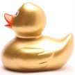 Badeente Quietscheentchen gold 6 cm | Bild 4