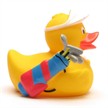 Badeente Quietscheentchen Golf | Bild 2