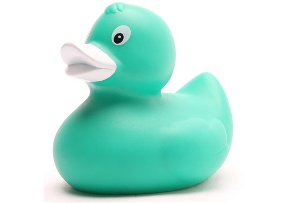 Badeente Quietscheentchen Kerry - grün - 8 cm