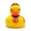 Badeente Quietscheentchen Peace | Bild 3