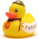 Badeente Quietscheentchen Peace
