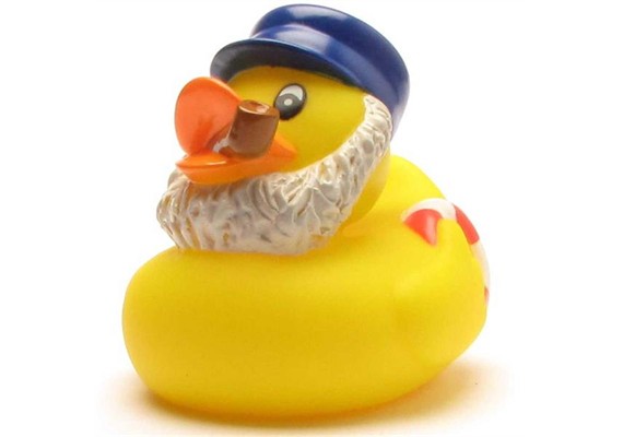 Badeente Quietscheentchen Seebär