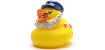 Badeente Quietscheentchen Seebär