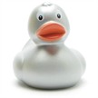 Badeente Quietscheentchen silber 6 cm | Bild 3