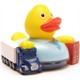 Badeente Quietscheentchen Spediteur