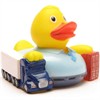 Badeente Quietscheentchen Spediteur