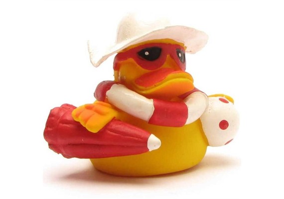 Badeente Quietscheente Beach Duck